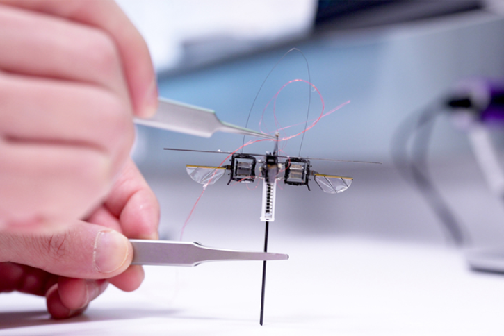 Hopping gives this tiny robot a leg up